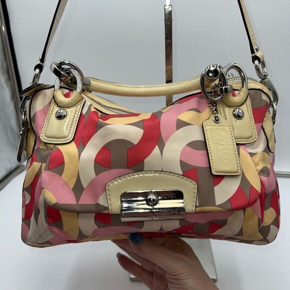 Coach Kristin Chain‎ Link Bag and Wristlet Duo - Picture 3 of 16